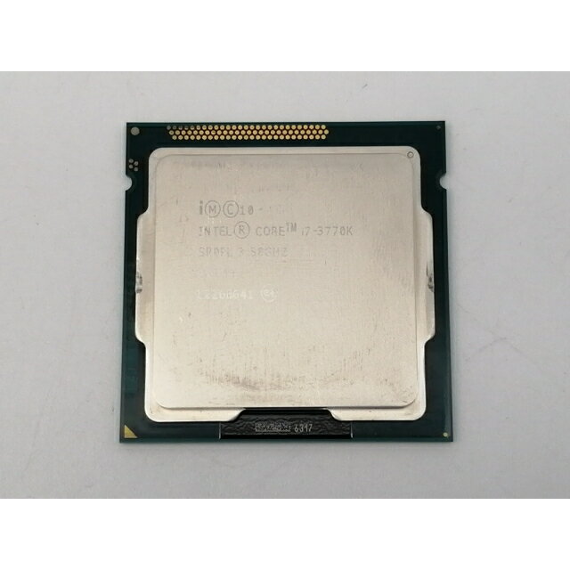 【中古】Intel Core i7-3770K (3.5GHz/TB:3.9GHz) BOX LGA1155/4C/8T/L3 8M/HD Graphics 4000/TDP77W【博多】保証期間1週間