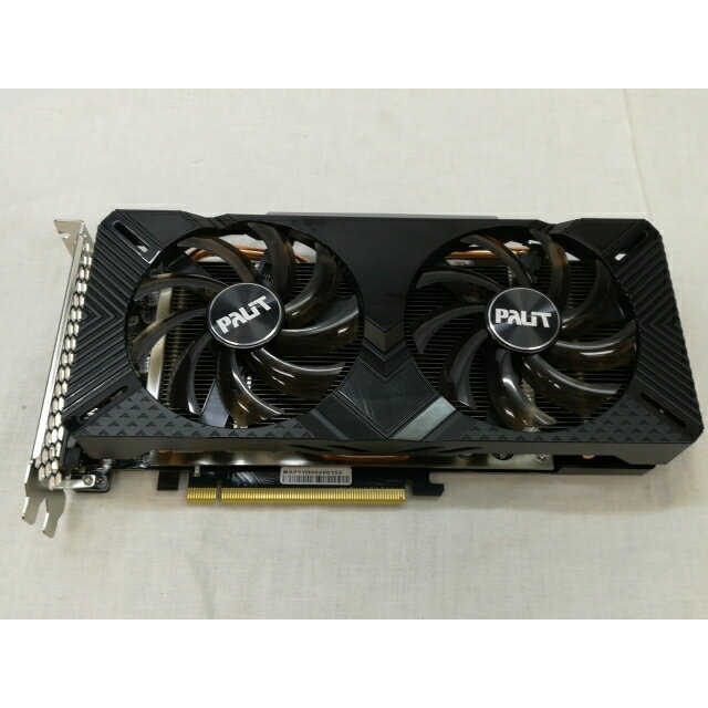 【中古】Palit GTX 1660SUPER GP OC(NE6166SS18J9-1160A) GTX1660Super/6GB(GDDR6)/PCI-E【川崎】保証期間1週間