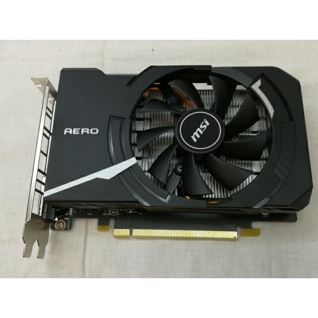 【中古】MSI GeForce GTX 1650 SUPER AERO ITX OC GTX1650Super/4GB(GDDR6)/PCI-E【川崎】保証期間1週間