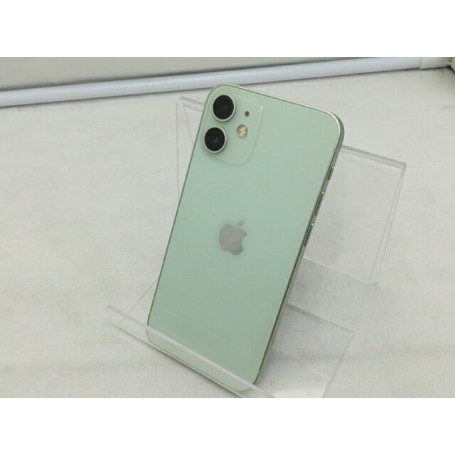 【中古】Apple au 【SIMロック解除済み】 iPhone 12 mini 128GB グリーン MGDQ3J/A【川崎】保証期間1ヶ月【ランクB】