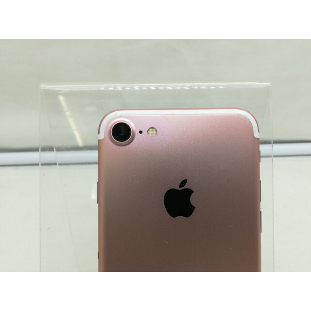 【中古】Apple docomo 【SIMロック解除済み】 iPhone 7 32GB ローズゴールド MNCJ2J/A【川崎】保証期間1ヶ月【ランクC】