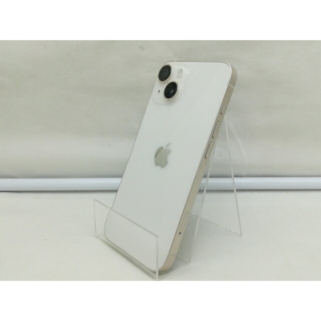 【中古】Apple 楽天モバイル 【SIMフリー】 iPhone 14 128GB スターライト MPUQ3J/A【川崎】保証期間1ヶ月【ランクA】