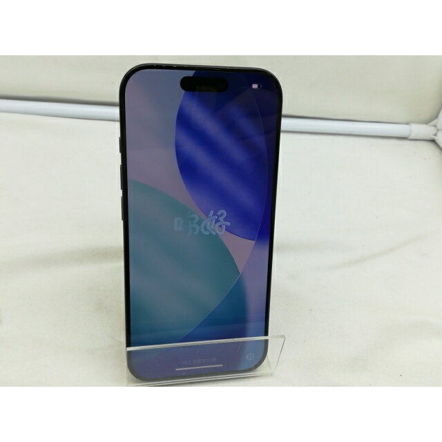 【中古】Apple 国内版 【SIMフリー】 iPhone 16 Pro 256GB ブラックチタニウム MYN03J/A【川崎】保証期間1ヶ月【ランクA】