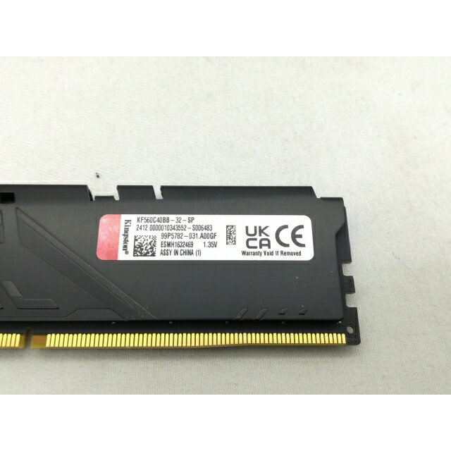 【中古】DDR5 32GB DDR5-6000(PC5-48000)【デスクトップPC用】【川崎】保証期間1週間