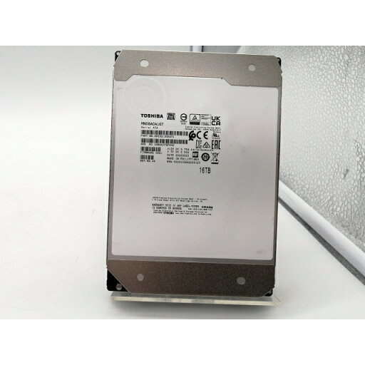 【中古】TOSHIBA MN08ACA16T 16TB/7200rpm/512MB/6Gbps【川崎】保証期間1週間 【中古】TOSHIBA MN08ACA16T 16TB/7200rpm/512MB/6Gbps【川崎】保証期間1週間