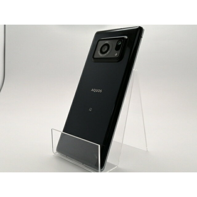 【中古】SHARP SoftBank 【SIMロック解除済み】 AQUOS R6 ブラック 12GB 128GB A101SH【秋葉5号】保証期間1ヶ月【ランクB】