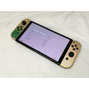 【中古】Nintendo Switch 本体 (有機ELモデル) HEG-S-KDAAA ゼルダの伝説 ティアーズ オブ ザ キングダムエディション【秋葉5号】保証期間1ヶ月【ランクB】