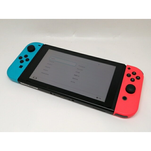 【中古】Nintendo Switch 本体 Joy-Con(L) ネオンブルー/(R) ネオンレッド HAD-S-KABAA 【2019年8月】【秋葉5号】保証期間1ヶ月【ランクC】