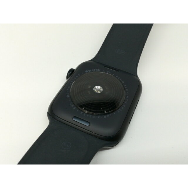 【中古】Apple Apple Watch SE2 44mm GPS ミッドナイトアルミニウムケース/ミッドナイトスポーツバンド(S/M) MRE73J/A【秋葉5号】保証期間1ヶ月【ランクC】
