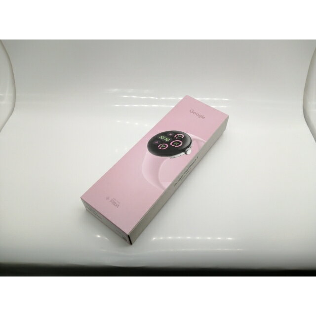 【未使用】Google Pixel Watch3 Wi-Fiモデル 41mm Polished Silver アルミケース/Rose Quartz アクティブ バンド【秋葉5号】保証期間3ヶ月