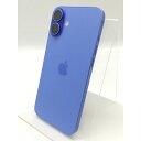 【中古】Apple 国内版 【SIMフリー】 iPhone 16 Plus 256GB ウルトラマリン MXVK3J/A【秋葉5号】保証期間1ヶ月【ランクA】