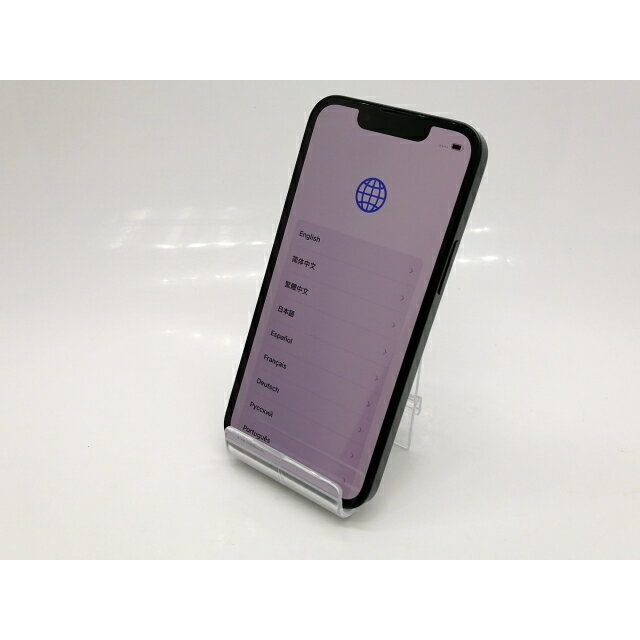【中古】Apple au 【SIMフリー】 iPhone 13 mini 128GB ミッドナイト MLJC3J/A【秋葉5号】保証期間1ヶ月【ランクC】