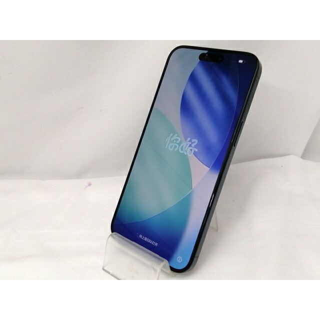 【中古】Apple 国内版 【SIMフリー】 iPhone 15 Pro Max 256GB ブルーチタニウム MU6T3J/A【秋葉5号】保証期間1ヶ月【ランクB】