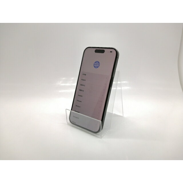 【中古】Apple 国内版 【SIMフリー】 iPhone 15 Pro 1TB ブラックチタニウム MTUQ3J/A【秋葉5号】保証期間1ヶ月【ランクA】