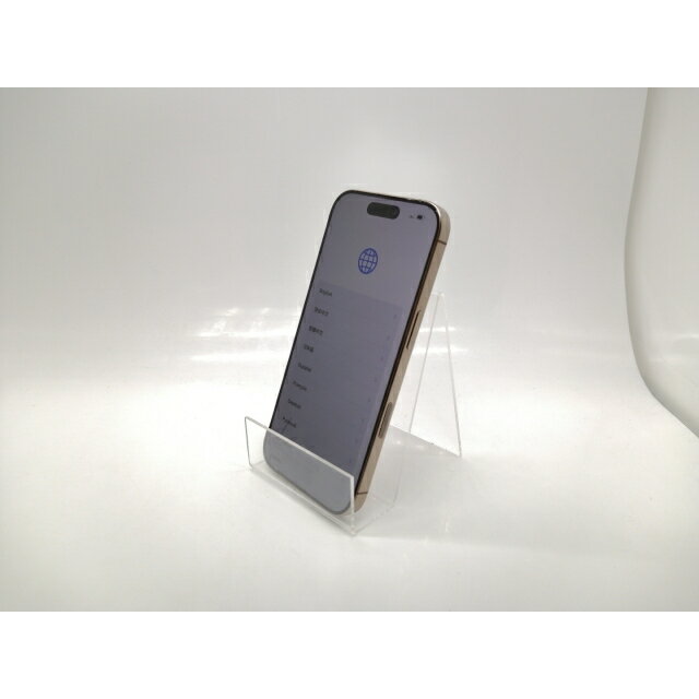 【中古】Apple 国内版 【SIMフリー】 iPhone 16 Pro 128GB デザートチタニウム MYMX3J/A【秋葉5号】保証期間1ヶ月【ランクA】