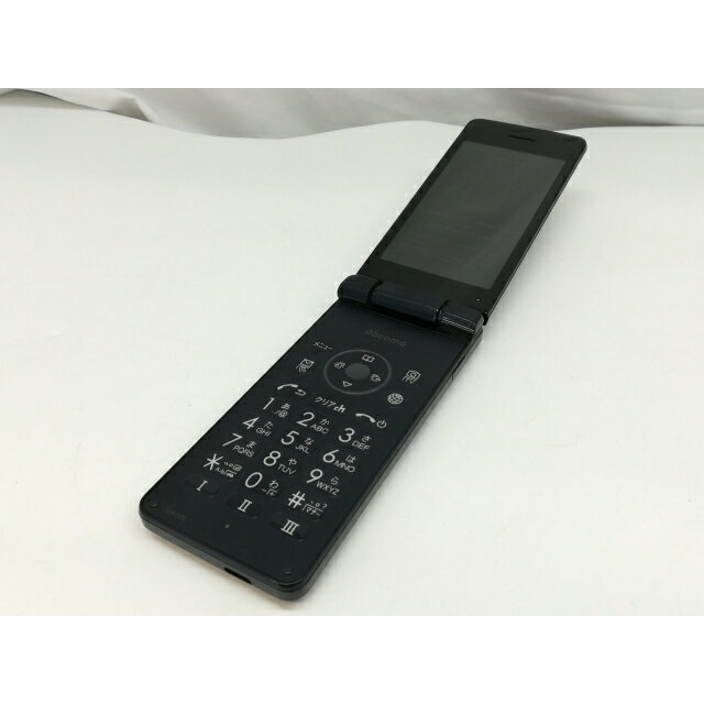 【中古】SHARP docomo 【SIMロック解除済み】 AQUOS ケータイ SH-02L ブラック【札幌】保証期間1週間【ランクC】