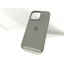 【中古】Apple MagSafe対応iPhone 15 Pro Maxシリコーンケース クレイ MT1Q3FE/A【札幌】保証期間1週間