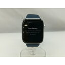 【中古】Apple Apple Watch SE2 44mm GPS シルバーアルミニウムケース/ストームブルースポーツバンド(S/M) MREC3J/A【札幌】保証期間1ヶ月【ランクA】