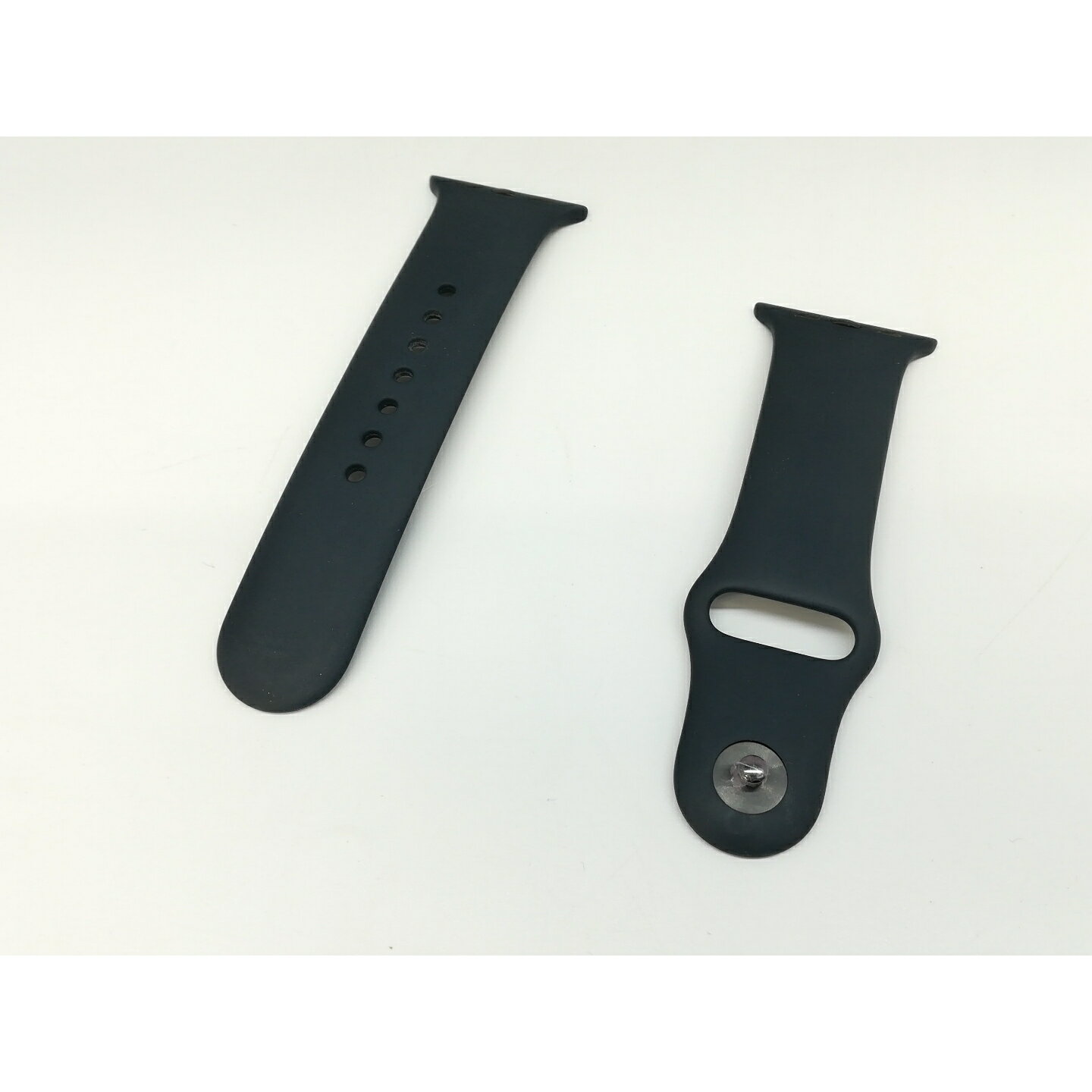 【中古】Apple Apple Watch 45/46mmケース用スポーツバンド レギュラー ミッドナイト MKUQ3FE/A【札幌】保証期間1ヶ月【ランクB】