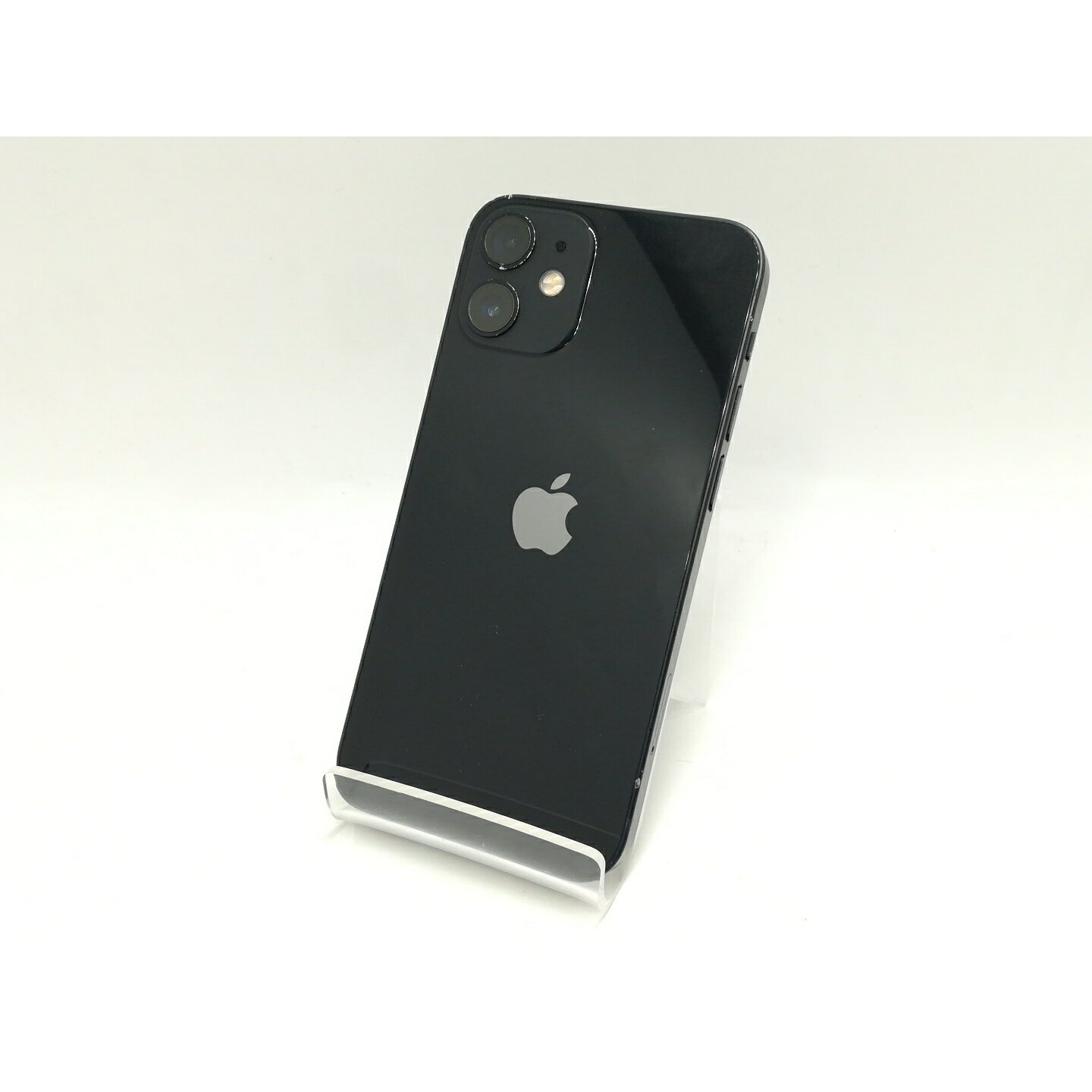 【中古】Apple SoftBank 【SIMロック解除済み】 iPhone 12 mini 64GB ブラック MGA03J/A【札幌】保証期間1週間【ランクC】