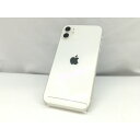 【中古】Apple SoftBank 【SIMロック解除済み】 iPhone 11 64GB ホワイト MWLU2J/A【札幌】保証期間1週間【ランクC】