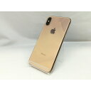 【中古】Apple au 【SIMロック解除済み】 iPhone XS 64GB ゴールド MTAY2J/A【札幌】保証期間1週間【ランクC】