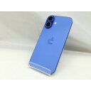 【中古】Apple 国内版 【SIMフリー】 iPhone 16 512GB ウルトラマリン MYE53J/A【札幌】保証期間1ヶ月【ランクA】