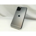 【中古】Apple SoftBank 【SIMロック解除済み】 iPhone 11 Pro 64GB スペースグレイ MWC22J/A【札幌】保証期間1週間【ラ...