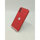 【中古】Apple SoftBank 【SIMロック解除済み】 iPhone 12 128GB (PRODUCT)RED MGHW3J/A【札幌】保証期間1週間...