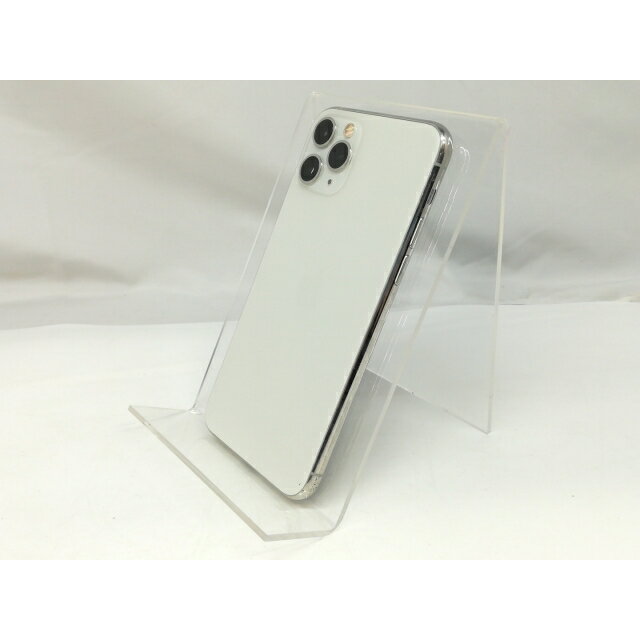【中古】Apple SoftBank 【SIMロック解除済み】 iPhone 11 Pro 256GB シルバー MWC82J/A【札幌】保証期間1ヶ月【ランクB】