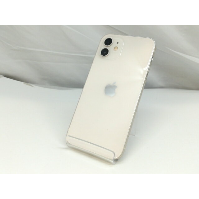 【中古】Apple SoftBank 【SIMロック解除済み】 iPhone 12 128GB ホワイト MGHV3J/A【札幌】保証期間1週間【ランクC】