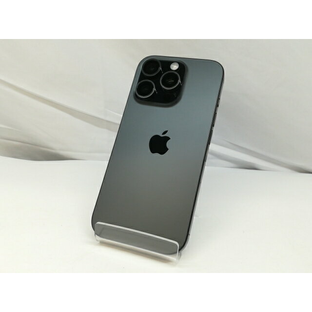 【中古】Apple 国内版 【SIMフリー】 iPhone 16 Pro 128GB ブラックチタニウム MYMV3J/A【札幌】保証期間1ヶ月【ランクA】