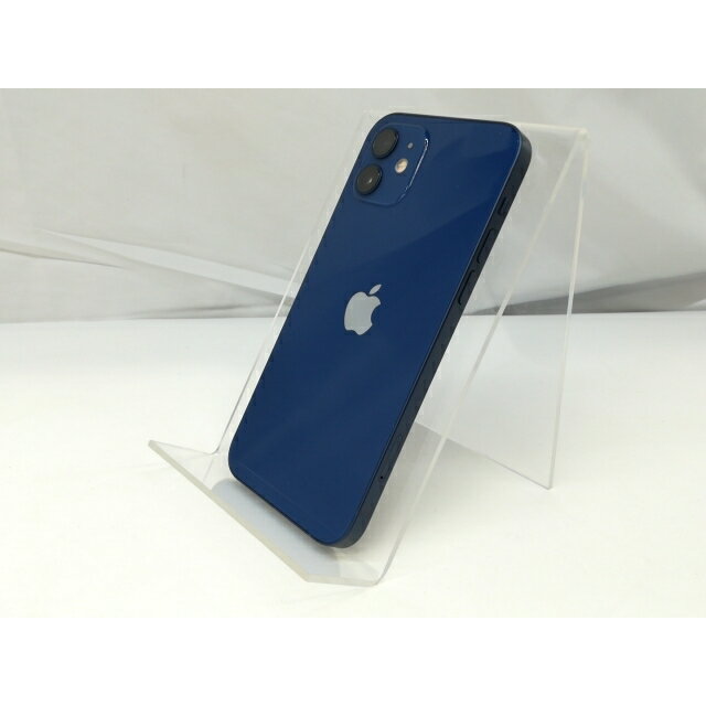 【中古】Apple docomo 【SIMロック解除済み】 iPhone 12 64GB ブルー MGHR3J/A【札幌】保証期間1ヶ月【ランクA】