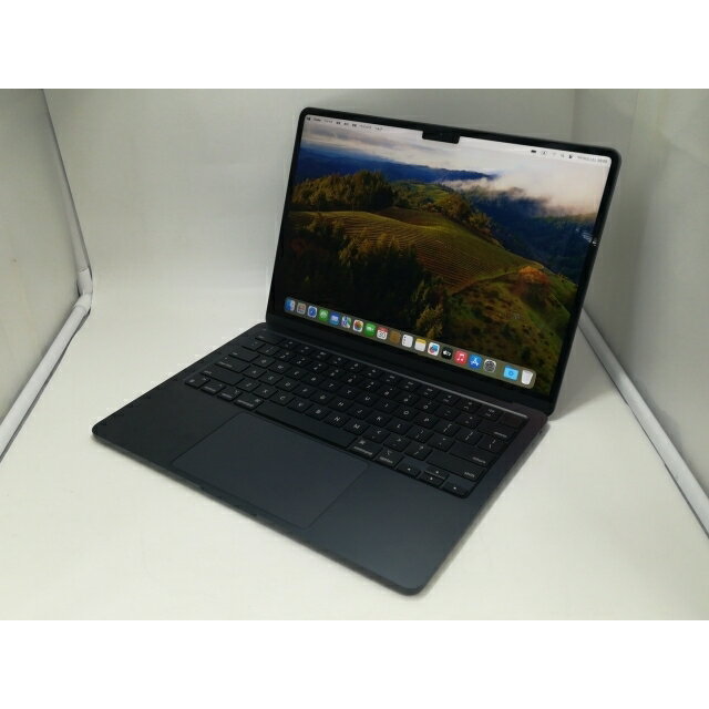 【中古】Apple MacBook Air 13インチ CTO M2・2022 ミッドナイト M2 CPU:8C/GPU:10C /24G/1T/67W 70W AC【札幌】保証期間1ヶ月【ランクB】