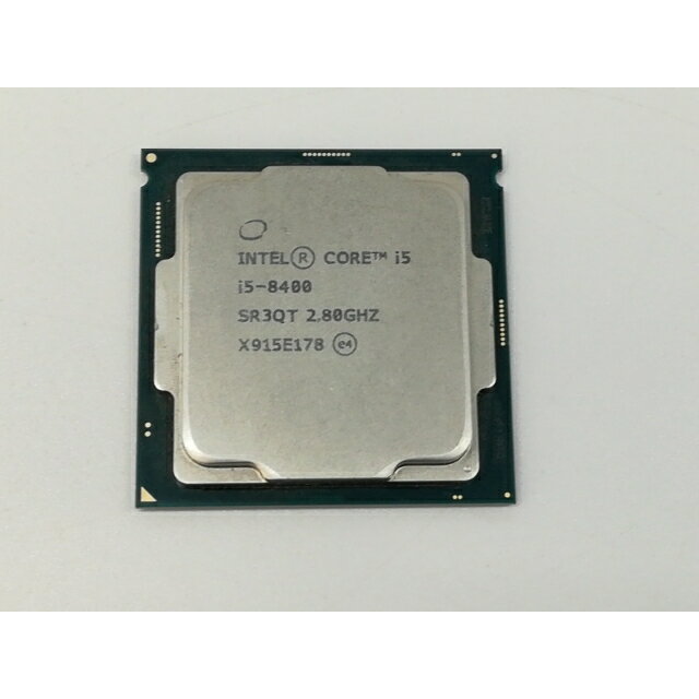 【中古】Intel Core i5-8400 2.8GHz/TB:4GHz bulk LGA1151/6C/6T/L3 9M/UHD630/TDP65W【札幌】保証期間1週間