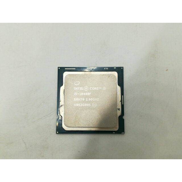 【中古】Intel Core i5-10400F (2.9GHz/TB:4.3GHz) BOX LGA1200/6C/12T/L3 12M/No iGPU/TDP65W【札幌】保証期間1週間