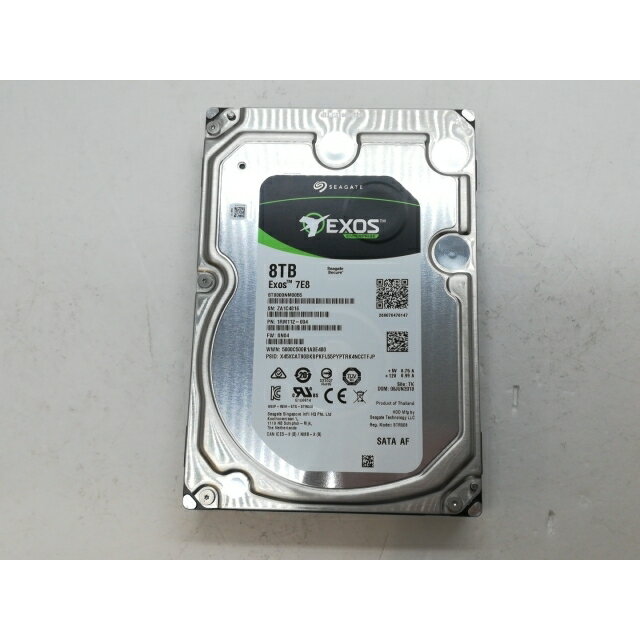 【中古】Seagate ST8000NM0055 8TB/7200rpm/256MB/6Gbps【札幌】保証期間1週間