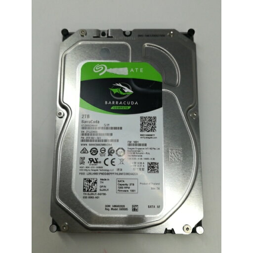 【中古】Seagate ST2000DM008 2TB/7200rpm/256MB/6Gbps【札幌】保証期間1週間 【中古】Seagate ST2000DM008 2TB/7200rpm/256MB/6Gbps【札幌】保証期間1週間