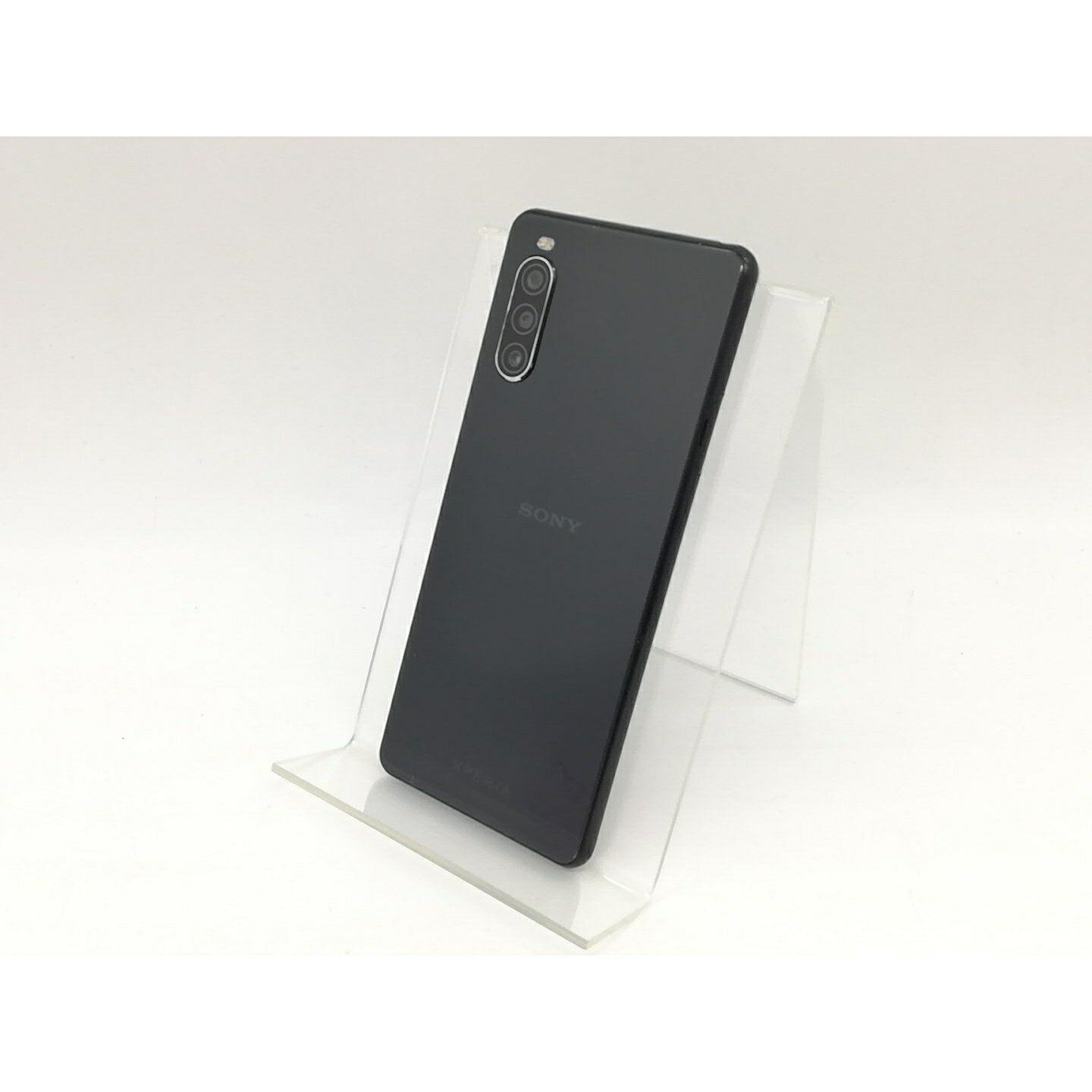 【中古】SONY au 【SIMロック解除済み】 Xperia 10 II ブラック 4GB 64GB SOV43【福岡筑紫】保証期間1ヶ月【ランクB】