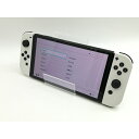 【中古】Nintendo Switch 本体 (有機ELモデル) HEG-S-KAAAA ホワイト 【2021年10月】【福岡筑紫】保証期間1ヶ月【ランクB】