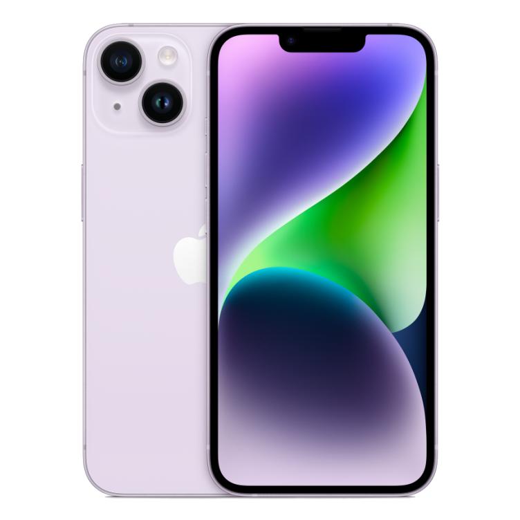 【未使用】Apple au 【SIMフリー】 iPhone 14 128GB パープル MPUY3J/A【福岡筑紫】保証期間3ヶ月