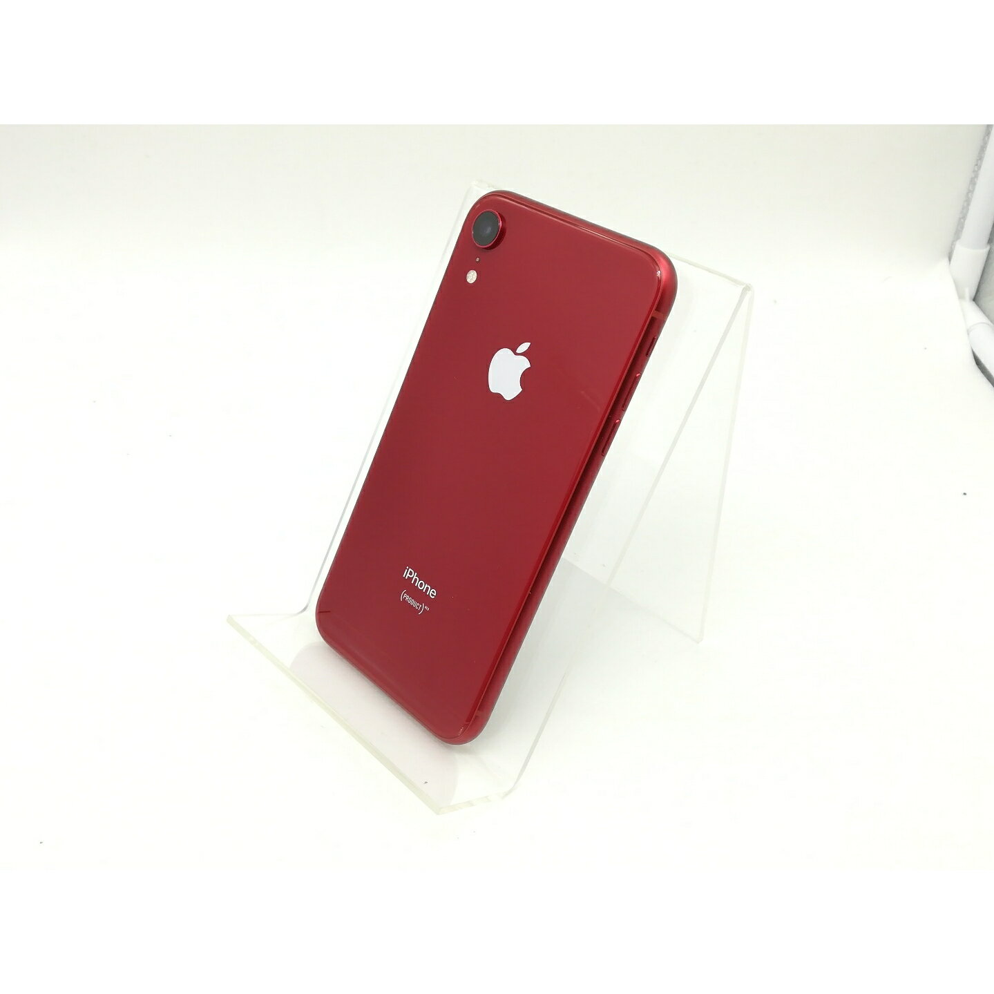 【中古】Apple docomo 【SIMロック解除済み】 iPhone XR 64GB (PRODUCT)RED MT062J/A【福岡筑紫】保証期間1ヶ月【ランクB】