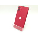 【中古】Apple au 【SIMロック解除済み】 iPhone 11 128GB (PRODUCT)RED MWM32J/A【福岡筑紫】保証期間1ヶ月【ランクC】