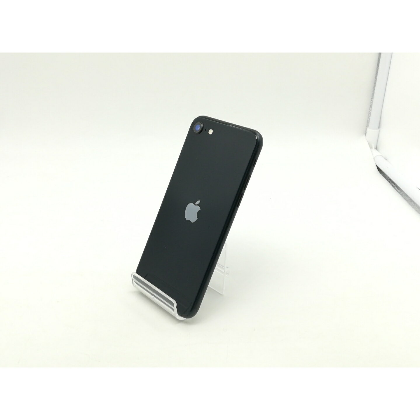 【中古】Apple au 【SIMフリー】 iPhone SE(第3世代) 64GB ミッドナイト MMYC3J/A【福岡筑紫】保証期間1ヶ月【ランクB】