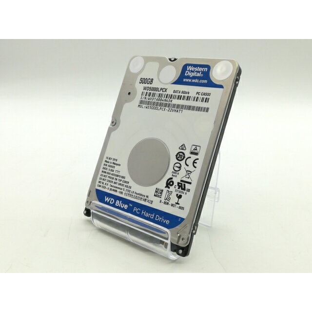 【中古】W.D. Blue WD5000LPCX 500GB/5400rpm/3GbpsSATA/7mm/16M【福岡筑紫】保証期間1週間