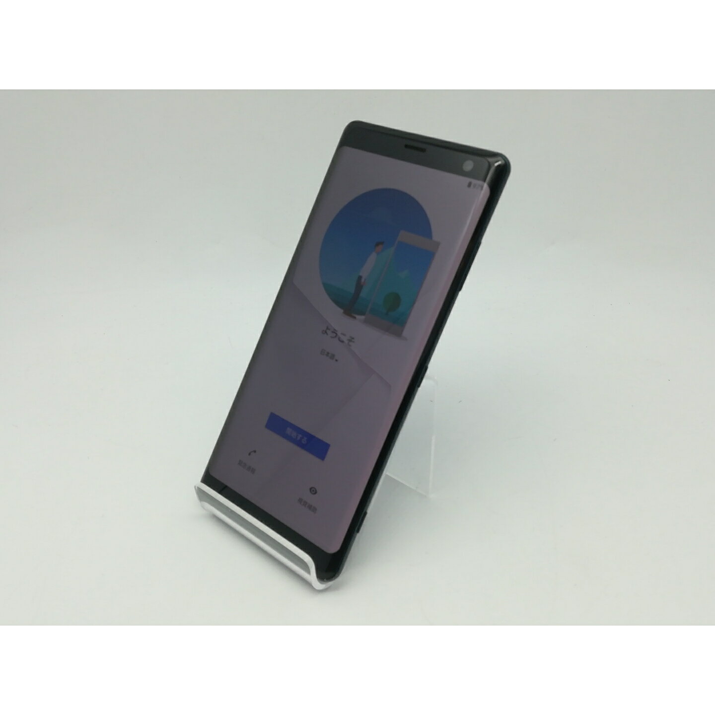 【中古】SONY docomo 【SIMロック解除済み】 Xperia XZ3 SO-01L Forest Green【広島】保証期間1ヶ月【ランクC】