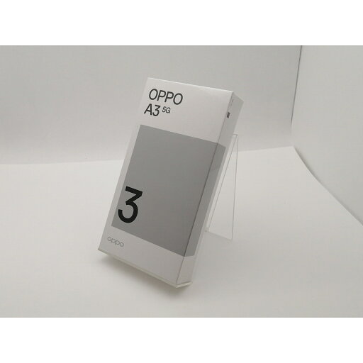 【未使用】【赤ロム保証あり】Oppo ymobile 【SIMフリー】 OPPO A3 5G 4GB 128GB パープル【広島】保証期間3ヶ月 【未使用】【赤ロム保証あり】Oppo ymobile 【SIMフリー】 OPPO A3 5G 4GB 128GB パープル【広島】保証期間3ヶ月