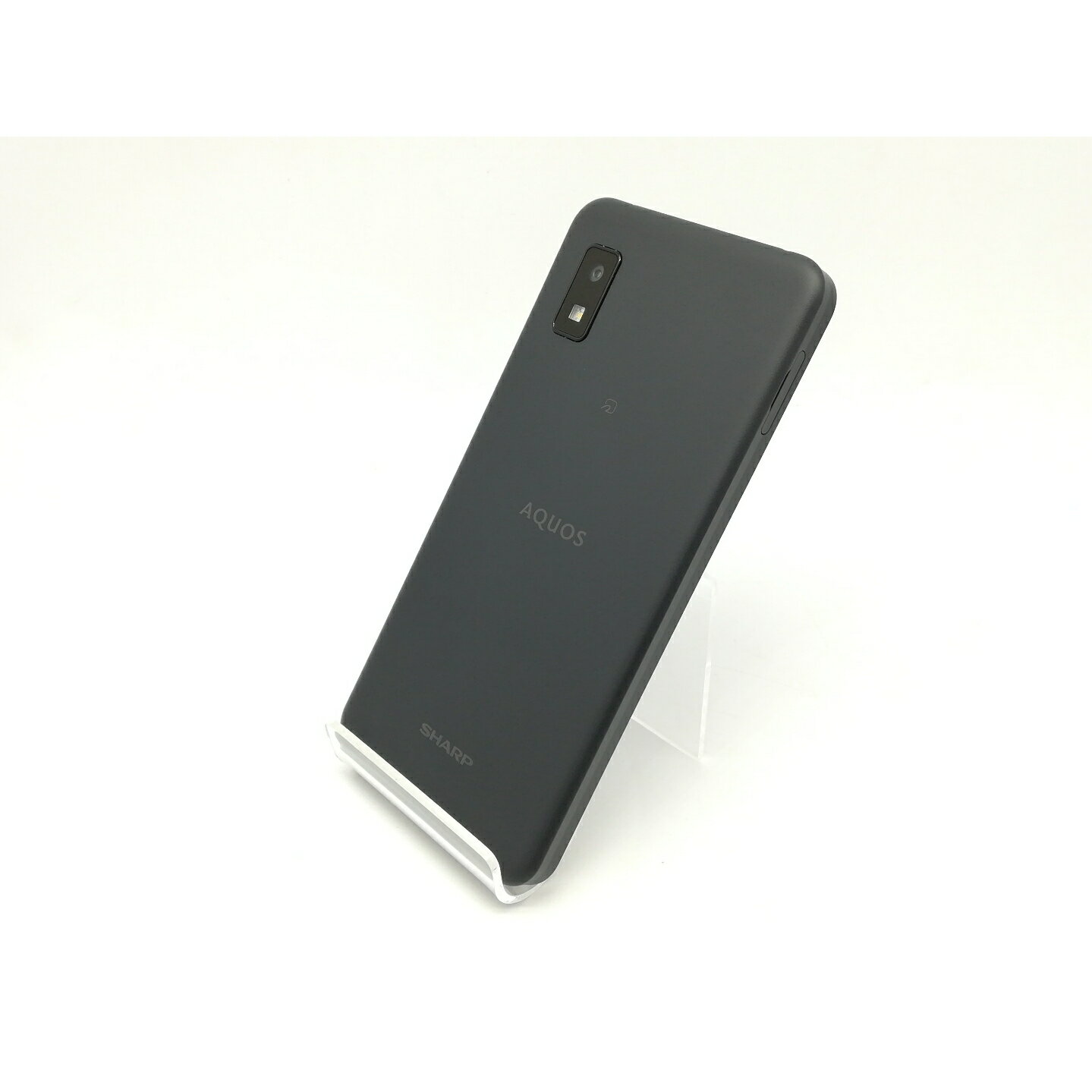 【中古】SHARP 国内版 【SIMフリー】 AQUOS wish 4GB 64GB チャコール SH-M20【広島】保証期間1ヶ月【ランクB】