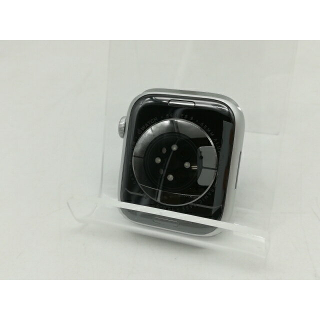 【中古】Apple Apple Watch Series9 45mm GPS シルバーアルミニウムケース/ストームブルースポーツバンド M/L MR9E3J/A【広島】保証期間1ヶ月【ランクB】