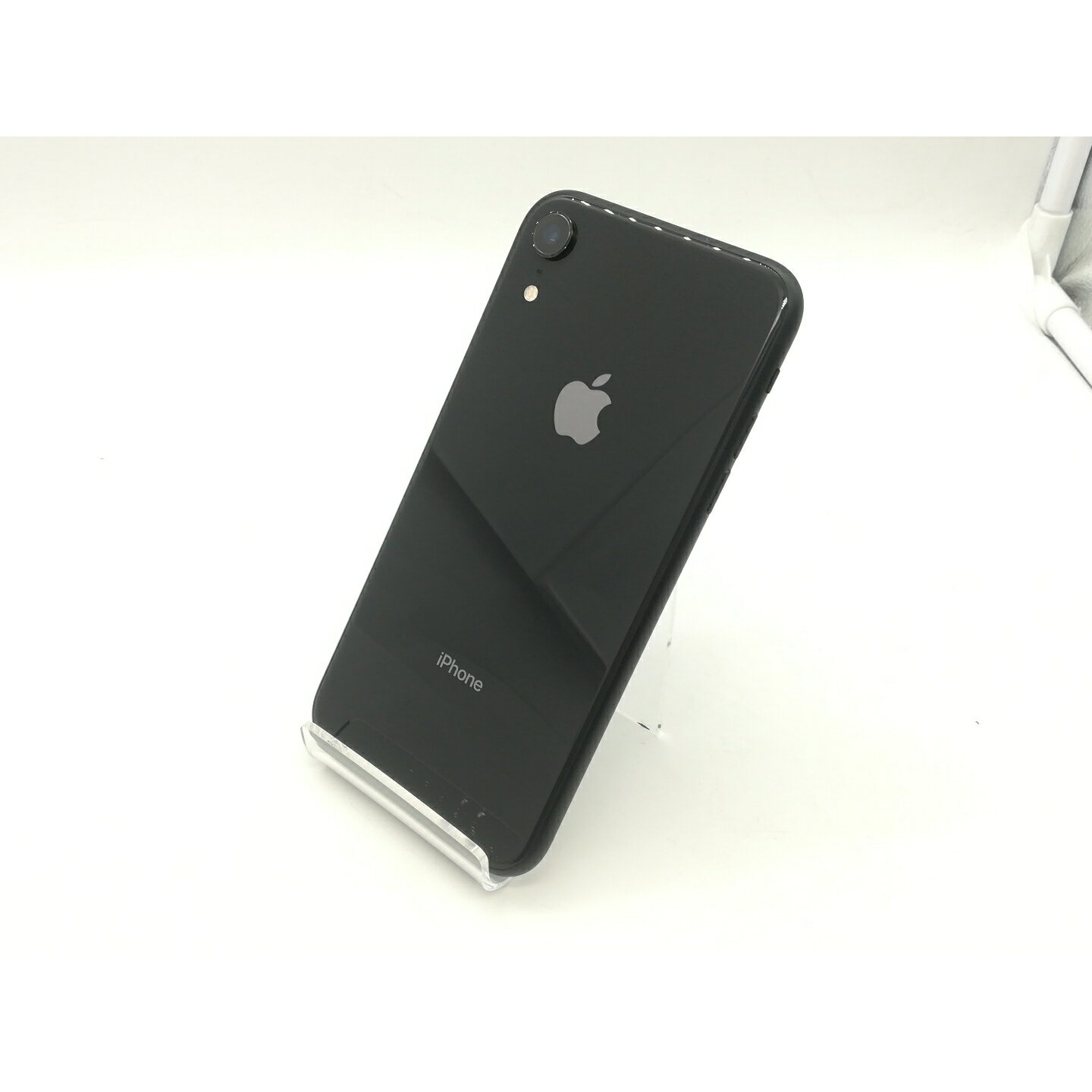 【中古】Apple docomo 【SIMロック解除済み】 iPhone XR 128GB ブラック MT0G2J/A【広島】保証期間1ヶ月【ランクC】